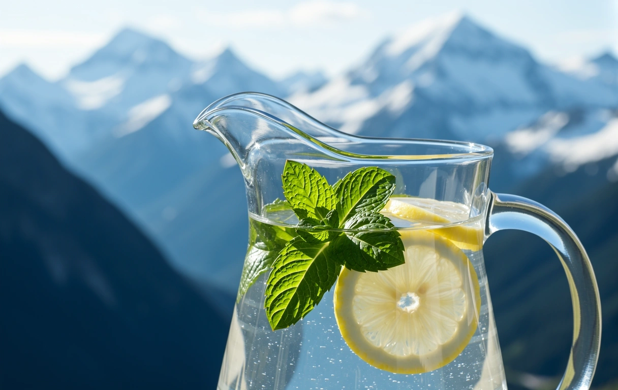Eau de source pure